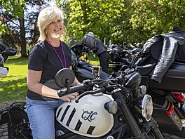 Eva Pavlová je sama motorkákou