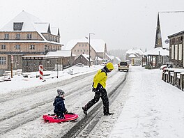 Podle meteorolog napadlo v Krkonoích bhem víkendu a 20 centimetr snhu....