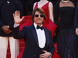 Tom Cruise v Cannes (14. kvtna 2025)