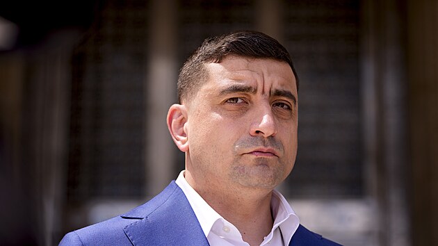 Kandidt na rumunskho prezidenta George Simion (18. kvtna 2025)