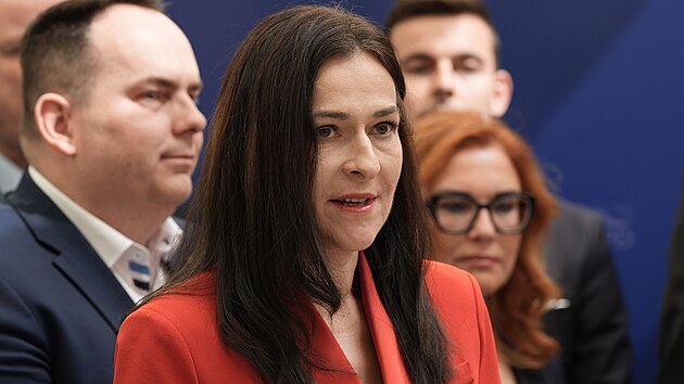 Hnut SPD pedstavuje volebn ldry pro podzimn volby do Poslaneck snmovny. Pjde do nich spolen se Svobodnmi, Trikolorou a PRO. (16. kvtna 2025)