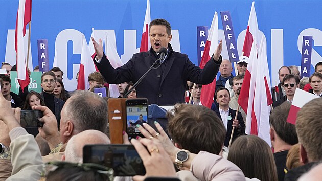 Kandidt vldnouc Obansk platformy Rafa Trzaskowski (9. kvtna 2025)
