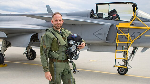 Nov display pilot gripenu Jan Ratz