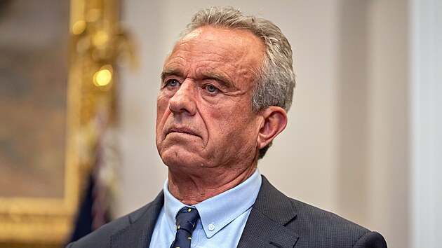 Americk� ministr zdravotnictv� Robert F. Kennedy mlad�� (12. kv�tna 2025)