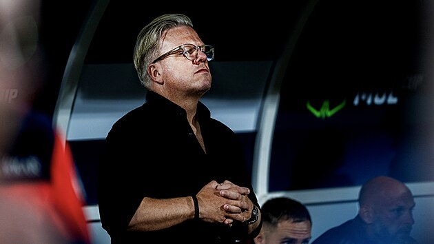 Sparansk trenr Lars Friis po nepovedenm finle pohru v Olomouci.