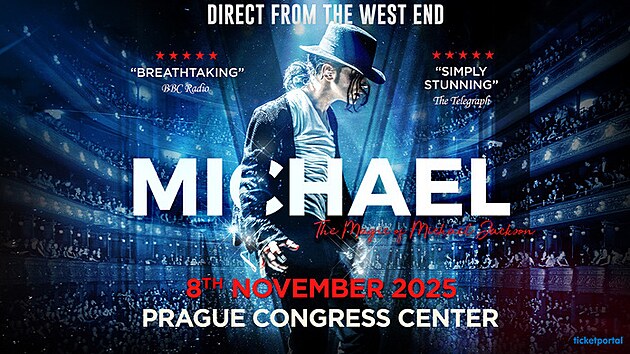 MICHAEL SHOW FROM LONDON WEST END - The Magic of Michael Jackson / Kouzlo Michaela Jacksona