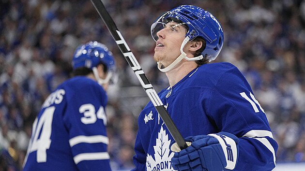 Mitch Marner zklaman sleduje vvoj skre.