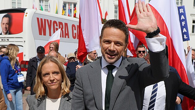 Var�avský primátor Rafal Trzaskowski (11. kv�tna 2025)