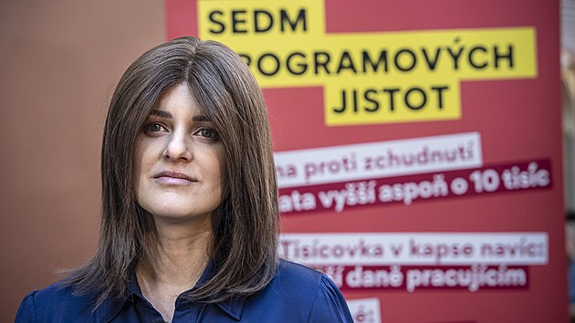 fka SOCDEM Jana Malov pedstavila dlouhodob program strany.