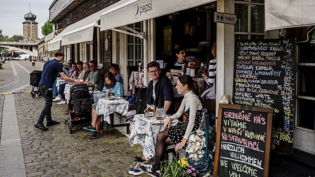 Restaurace Vltava na nplavce Ranova nbe (23. dubna 2025)