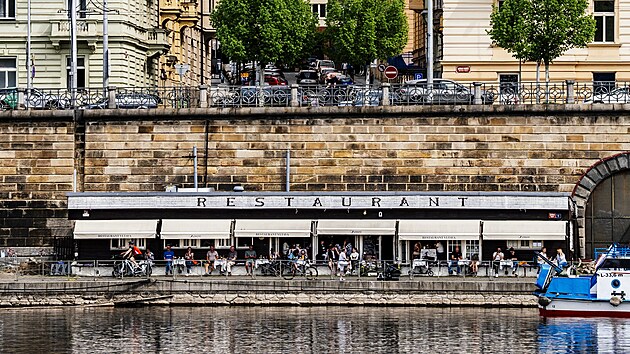 Restaurace Vltava na nplavce Ranova nbe (23. dubna 2025)