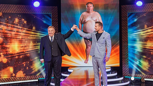 Petr ml na zatku naten 171 kilo. Za rok se mu podailo zhubnout na 115 kilo, nebylo to ovem bez pot.
