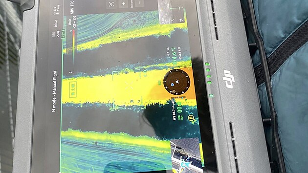 Ptrn po Fifince dronem s termokamerou.