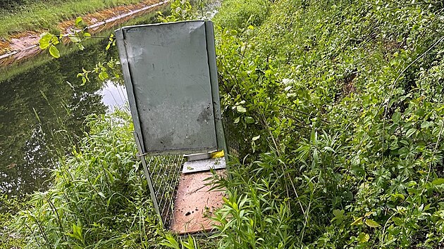 Sklopka pipraven k chycen Fifinky u pivade.