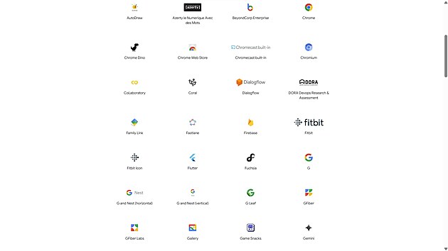 Ukzka nkterch ikon aplikac spolenosti Google LLC