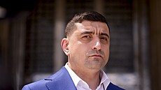 Kandidát na rumunského prezidenta George Simion (18. kvtna 2025)
