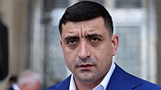 Kandidát na rumunského prezidenta George Simion (18. kvtna 2025)