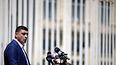 Kandidát na rumunského prezidenta George Simion (18. kvtna 2025)