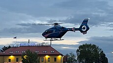 Nehoda osobního auta na dálnici D8 u Prahy (18. kvtna 2025)