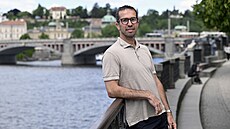 Bývalý tenista Radek tpánek, 15. kvtna 2025, Praha.