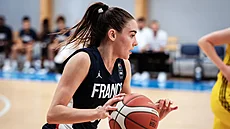Pauline Astierová na evropském ampionátu hráek do 20 let.