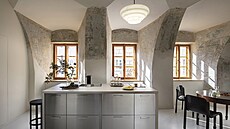 Apartmán Gotico v p�ízemí má velikost 2+kk a okna s výhledem na historické...