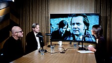 Hosty po�adu Rozst�el jsou scénárista Jaroslav Hru�ka a producent Luká� Mrá�ek....