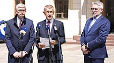 Andrej Babi, pedseda hnutí ANO.