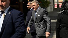 Slovenský premiér Robert Fico zamíil do Handlové, kde se ped rokem stal...