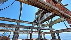 Odpalovací stanice byla sou�ástí továrny na výrobu torpéd.