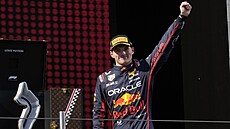 Max Verstappen, vít�z Velké ceny Emilie-Romagny