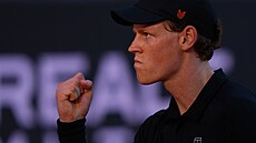 Jannik Sinner ve finále turnaje v ím