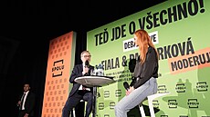 V Jihlav zaala pedvolební kampa koalice SPOLU ( 15. kvtna 2025)