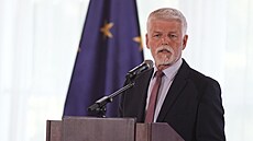 Na Praském hrad zaala dvoudenní konference Evropa jako úkol. Na snímku...
