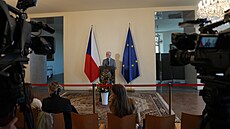 Setkání prezidenta republiky Petra Pavla se zástupci médií (15. kvtna 2025)