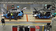 Továrna nmecké automobilky BMW v americkém Spartanburgu v Jiní Karolín (28....