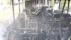 Hasii zasahovali u poáru vyazených vagon ve Valaském Meziíí. (kvten...