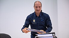 Pedseda spolku íských oban Království Nmecko Peter Fitzek. (29. ervence...