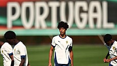 Nejstarí syn Cristiana Ronalda se poprvé objevil na srazu portugalské...