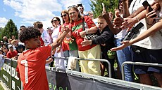 Cristiana Ronalda Jr. sledovala pi debutu za portugalskou reprezentaci i...