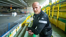 Trenér Vsetína Daniel Babka.