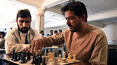 achový turnaj v afghánském Kandaháru (30. ervna 2022)