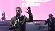 Lídr Starost a nezávislých, ministr vnitra Vít Rakuan na snmu hnutí STAN