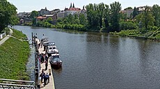 Kolín má od kvtna nové veejné pístavit. (14. kvtna 2025)