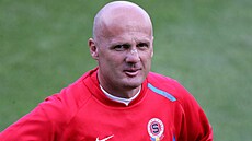 Michal Bílek, trenér fotbalist Sparty bhem podzimu 2007.
