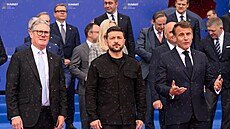 Premiér Petr Fiala (ODS).