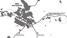Mapa ukazuje, kde ZEVO ár vznikne.
