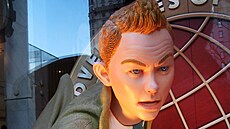 Tintin se doká i filmového zpracování v reii Stevena Spielberga. Pi té...