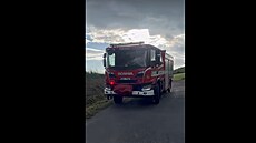 Hasii zasahují u nehody u Kladna. (16. 5. 2025)
