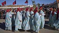 Festival rí ve mst Kalaat Mgúna v Maroku (7. kvtna 2025)